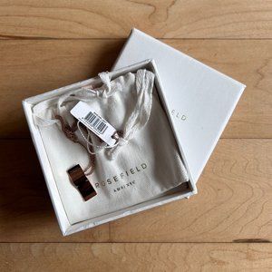 NWT Rosefield Wave Charm Necklace